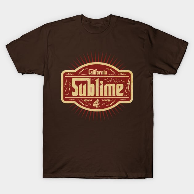 California Vintage Label T-Shirt by CTShirts